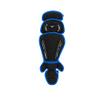 Mizuno Samurai Fastpitch Softball Women's Shin Guards 16" Grey/Royal view 2