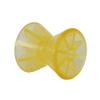 C.E. Smith Bow Roller - Yellow PVC - 4" x 1/2" ID view 1