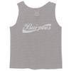 0136. Workout Graphic I Love Burpees Gym Lift Fitness Men's Tank Top (Light Gray Small) view 1