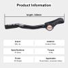 TT Bars Carbon Bike Areo Bars Bike Handlebar RXL SL Bullhorn Handlebars Carbon Aero Bars Aero Handlebars Black 3K Glossy 31.8X340mm Triathlon Aero Bars Bullhorn Bars Triathlon Handlebar Carbon Fiber view 2