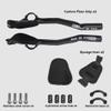 TT Bars Carbon Bike Areo Bars Bike Handlebar RXL SL Bullhorn Handlebars Carbon Aero Bars Aero Handlebars Black 3K Glossy 31.8X340mm Triathlon Aero Bars Bullhorn Bars Triathlon Handlebar Carbon Fiber view 3