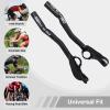 TT Bars Carbon Bike Areo Bars Bike Handlebar RXL SL Bullhorn Handlebars Carbon Aero Bars Aero Handlebars Black 3K Glossy 31.8X340mm Triathlon Aero Bars Bullhorn Bars Triathlon Handlebar Carbon Fiber view 4