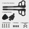 TT Handlebar Aero Handlebar RXL SL Road Bike Aerobars Arm Rest Handlebars aero bars bike rest handle bar Black 3K Glossy 31.8x340mm Bicycle triathlon extensions road bike bullhorn handlebars view 2
