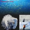 WUPYI Fishing Net,10FT/14FT/18FT/22FT Hand Mesh Cast Net Saltwater Clear Bait Casting Net w/Hollow Sinker (14) view 4