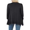 NE PEOPLE Womens Classic Stretchy Ribbed Detailed Side Pockets Open Front Cardigans Sweaters S-3XL view 3