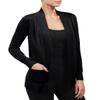 NE PEOPLE Womens Classic Stretchy Ribbed Detailed Side Pockets Open Front Cardigans Sweaters S-3XL view 4