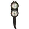 SEAC Console 2, Pressure Gauge and Depth Gauge Underwater, Scale 0-5000 psi and 0-200 ft. Unisex Adult, Black, Standard view 1