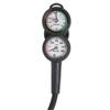 SEAC Console 2, Pressure Gauge and Depth Gauge Underwater, Scale 0-5000 psi and 0-200 ft. Unisex Adult, Black, Standard view 3