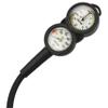 SEAC Console 2, Pressure Gauge and Depth Gauge Underwater, Scale 0-5000 psi and 0-200 ft. Unisex Adult, Black, Standard view 4