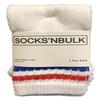 Yacht & Smith 12 Pairs of Wholesale Bulk Pairs Kids Cotton Tube Socks, Boys Girls, Referee Style view 3
