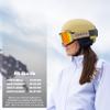 Smith Liberty Helmet for Women  Adult Snowsports Helmet with MIPS Technology + Zonal Koroyd Coverage  Lightweight Protection for Skiing & Snowboarding Matte Black Pearl, Large view 4