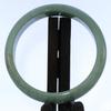 2.38"(60.6mm) China Certified Grade A Nature Hisui Jadeite Jade Women's Bangle Bracelets 9425 view 4