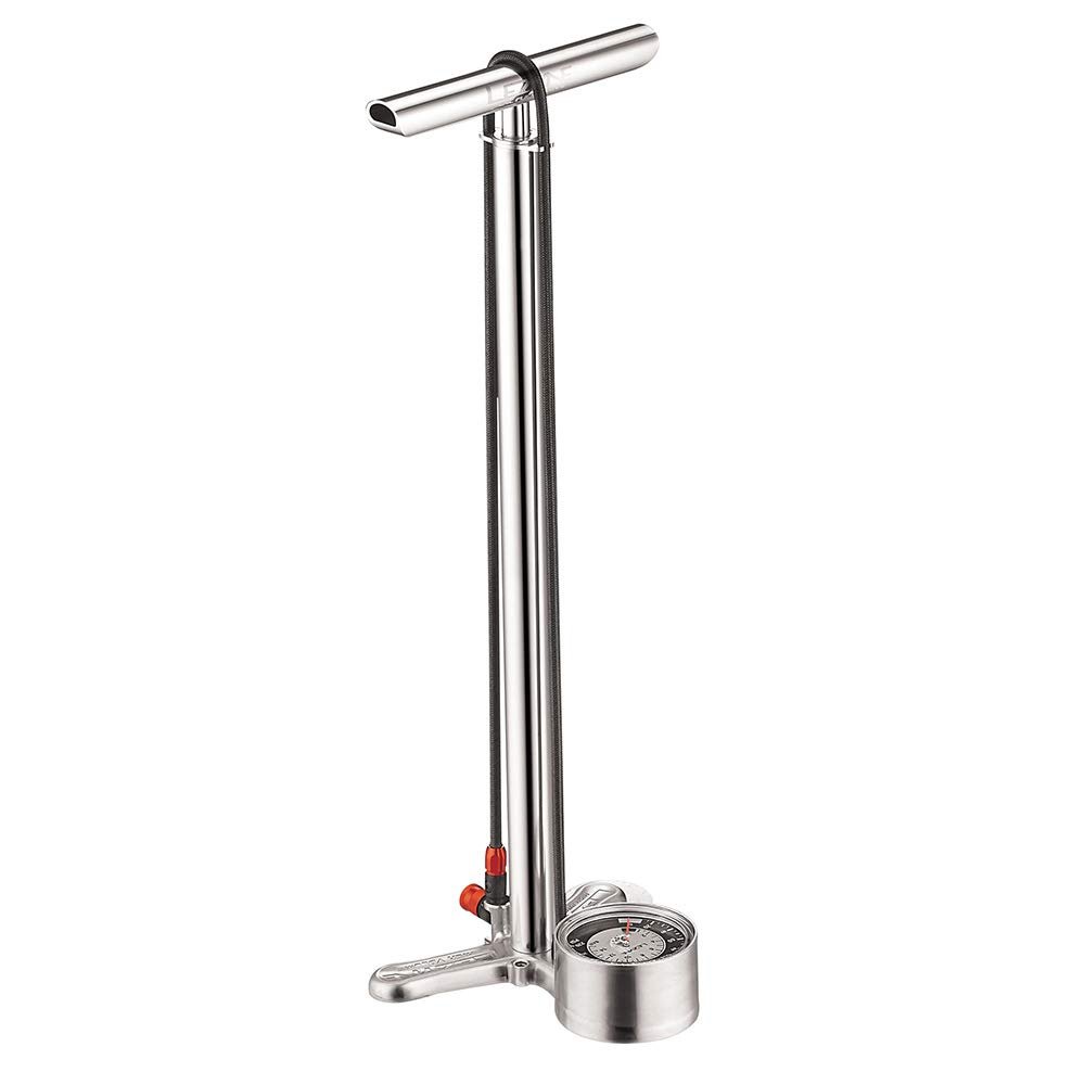 Lezyne CNC Floor Drive Pump: Silver