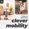 Scoot & Ride Stand-up Push Scooter for Children Ages 3-6, Highwaykick 3, Rose view 2
