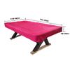 7/8/9FT Heavy Duty 600D Polyester Canvas Billiard Pool Table Cover(7 Colors Available) (Wine Red, 7-Foot) view 2