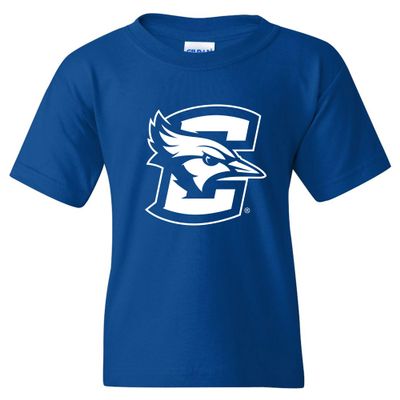 YS02 - Creighton Bluejays Primary Logo Youth T-Shirt - Large - Royal