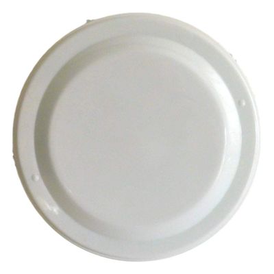 Jean Plastics 6 Flyers, Flying Discs (White) 9 1/4 Inch Dia.