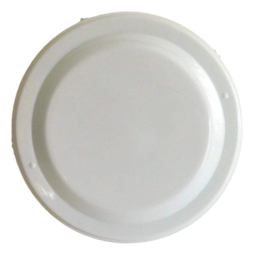 Jean Plastics 6 Flyers, Flying Discs (White) 9 1/4 Inch Dia.