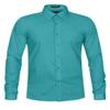 J. LOVNY Men's Premium Fabric Solid Color Slim Fit Dress Shirts S-2XL Turquoise view 1