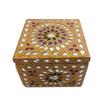 India Meets India Handicraft Jewelry Organizer Box, Jewelry Box, Women Storage Organizer, Best Gifting Made by Awarded Indian Artisan view 2