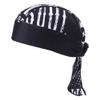 HEROBIKER Sweat Wicking Skull Cap Beanie Bandana Helmet Liner Outdoor Running Adjustable (Black 1) view 1