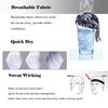 HEROBIKER Sweat Wicking Skull Cap Beanie Bandana Helmet Liner Outdoor Running Adjustable (Black 1) view 4