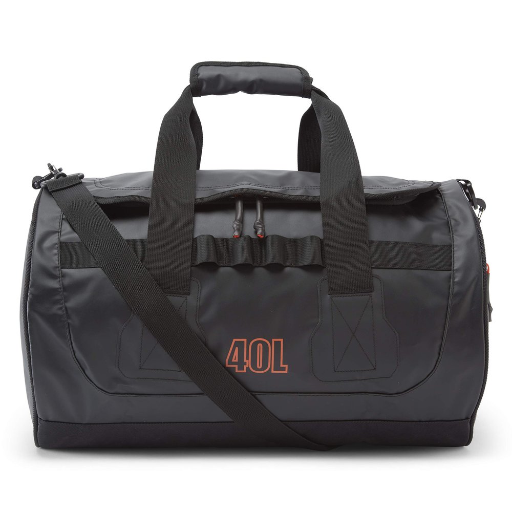 Gill 60 Litre Waterproof Tarpaulin Barrel Bag - Black
