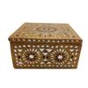 India Meets India Handicraft Jewelry Organizer Box, Jewelry Box, Women Storage Organizer, Best Gifting Made by Awarded Indian Artisan view 3