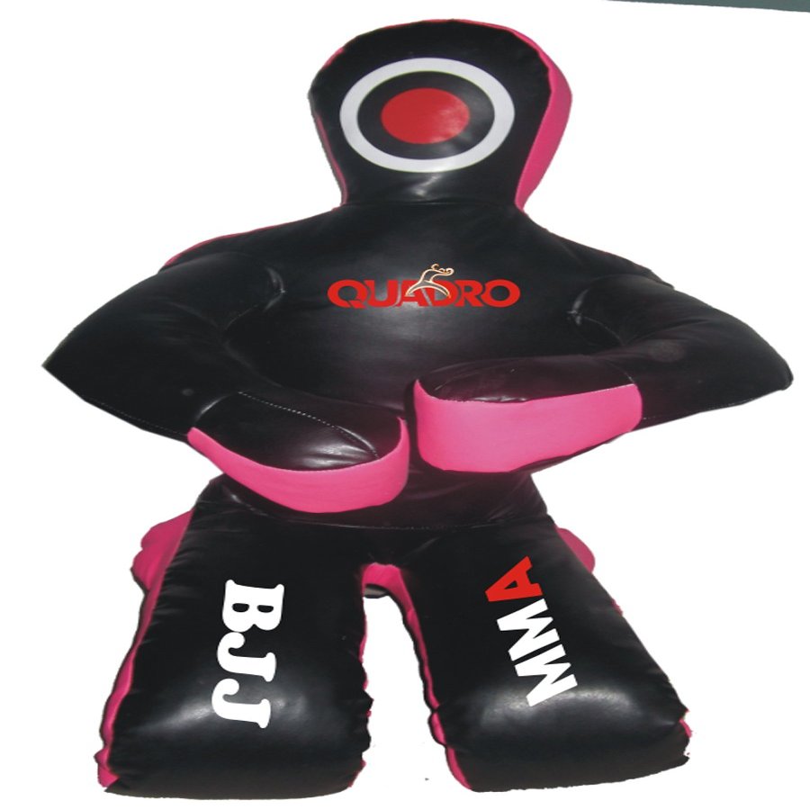 SRHides-MMA Jiu Jitsu Martial Arts Training Kick Boxing Black Sitting Position Punching Bag - 59 inches