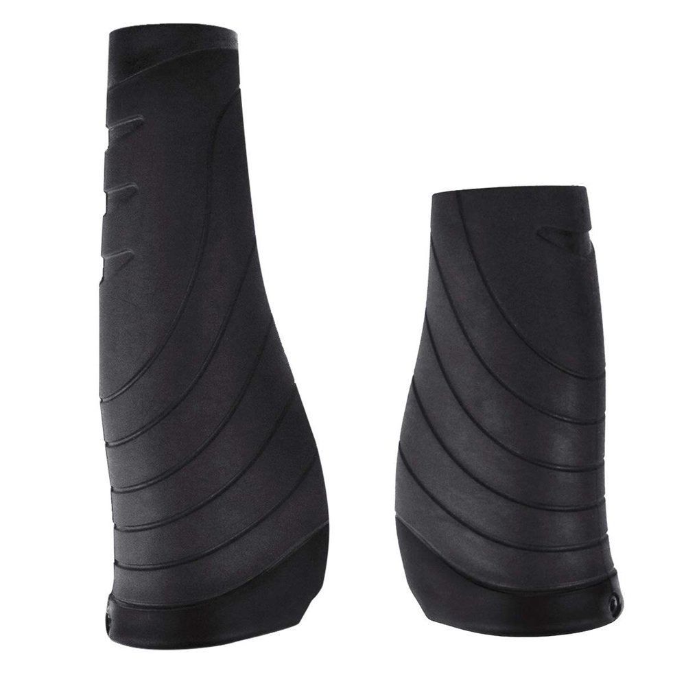 Allnice Bike Handlebar Grips Comfort Bike Grips Fit for 22.2mm Bicycle Handlebar (Black) (AB)