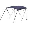 Oceansouth 3 Bow Bimini Top 6ft Length. Bows Frame Sun Shade Boat Waterproof Cover Boot Storage Strap Giant Bow Large Big Fishing (Blue, 79"-84") view 1