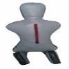 SRHides-MMA Jiu Jitsu Martial Arts Training Kick Boxing Sitting Position Punching Bag Gray - 59 inches view 2
