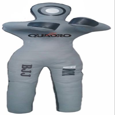 SRHides MMA Martial Arts Grappling Dummy Jiu Jitsu Standing Position Punching Bag Gray - 70 inches