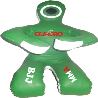 SRHides-MMA Jiu Jitsu Martial Arts Training Kick Boxing Green Sitting Position Punching Bag - 59 inches