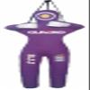 SRHides-MMA Martial Arts Grappling Dummy Jiu Jitsu Punching Bag Purple with Hanging Strap - 59 inches view 1