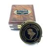 Antique Nautical Victorian Pocket Compass 3" Brass Navigation Pocket Compass with Wooden Box view 4