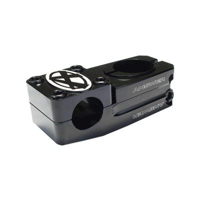 AnswerBMX Alloy BMX Stem - Expert 1 inch - Black - ST-AST15EX01-BK