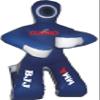 SRHides-MMA Jiu Jitsu Martial Arts Training Kick Boxing Sitting Position Punching Bag Blue - 70 inches view 1