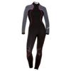 BARE 3/2MM Women's Nixie Ultra Full Wetsuit | Great for Scuba Diving | Comfortable Full Stretch Neoprene | Long Sleeve | Unique Omnired Material Woven into Fabric for Added Warmth | Grey Healther 14 view 1