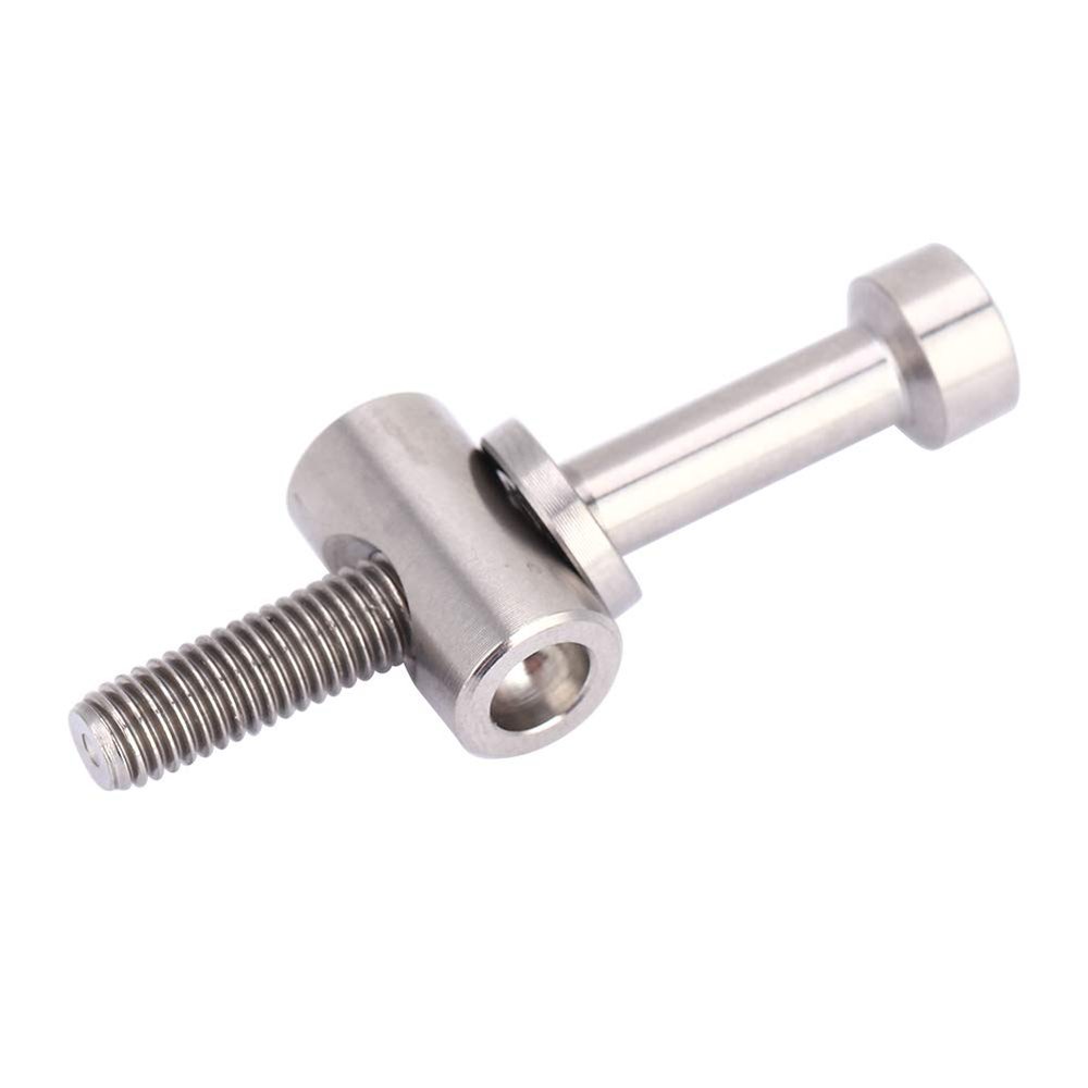 Alomejor M5x30/35/40mm Bolts for Bike Bicycle Seatpost Screw Seatpost Fixed Bolt Round Screw for Bicycle Seat Tube(M5x40)