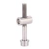 Alomejor M5x30/35/40mm Bolts for Bike Bicycle Seatpost Screw Seatpost Fixed Bolt Round Screw for Bicycle Seat Tube(M5x40) view 3