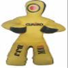 SRHides-MMA Jiu Jitsu Martial Arts Training Kick Boxing Sitting Position Punching Bag Yellow - 59 inches view 1
