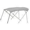 Oceansouth 4 Bow Bimini Top Premium Range 8ft Length (Grey, Bimini TOP 8ft 4 Bow 85"-90") Bows Frame Sun Shade Boat Waterproof Cover Boot Storage Strap Large Bow Big Fishing Pole Covers Beach view 1