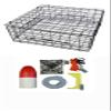 KUFA Vinyl Coated 28" Crab Trap with Lead Rope, Float,Caliper,Bait case & Harness Combo (S70+CAC1) view 1