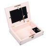 Cottage Garden Someone Special Like You Blush Pink Wood Locket Music Box Plays Wonderful World view 3