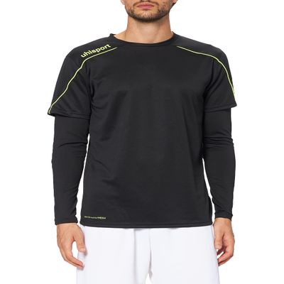 uhlsport Stream 22 Goalkeeper Shirt Junior Size 128 Black/Fluo Yellow