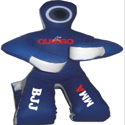SRHides-MMA Jiu Jitsu Martial Arts Training Kick Boxing Sitting Position Punching Bag Blue - 59 inches