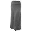 MBJ WB670 Womens Fold-Over Maxi Skirt S HDG view 1
