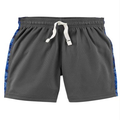 Carter's Little Boys' Easy Pull-On Mesh Shorts, 6 Months