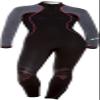 BARE 3/2MM Women's Nixie Ultra Full Wetsuit | Great for Scuba Diving | Comfortable Full Stretch Neoprene | Long Sleeve | Unique Omnired Material Woven into Fabric for Added Warmth | Grey Healther 02 view 1